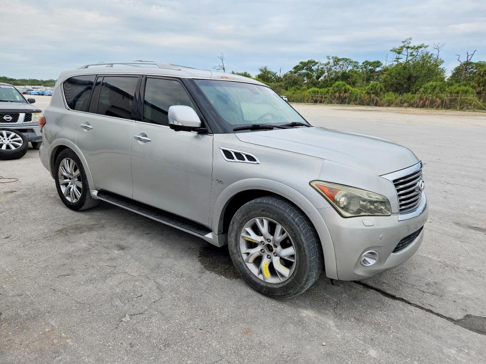 2014 Infiniti VIN JN8AZ2ND4E9751112 COPART salvage auction — MINOR DENT/SCRATCHES, Fl - Certificate Of Title (P), sold $2,150 on 2026-07-22 (photo 4)