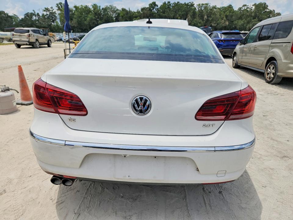 2014 Volkswagen Passat cc VIN WVWBP7AN0EE516666 COPART salvage auction — FRONT END, Fl - Cert Of Title Slvg Rebuildable, sold $375 on 2026-07-14 (photo 6)