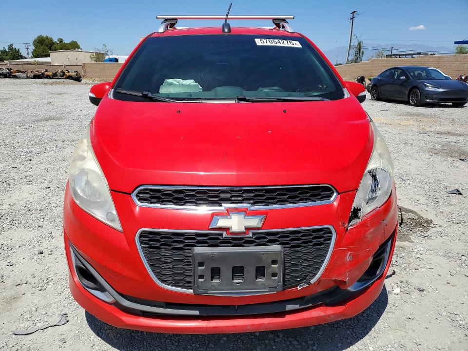 2015 Chevrolet Spark VIN KL8CF6S97FC755379 COPART salvage auction — FRONT END, Ca - Salvage Certificate, sold $1,050 on 2026-07-15 (photo 5)