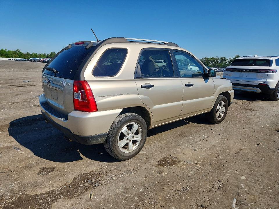 2009 Kia Sportage VIN KNDJF724997590554 COPART salvage auction — FRONT END, Va - Cert Of Title - Salvage, sold $1,150 on 2026-07-08 (photo 3)