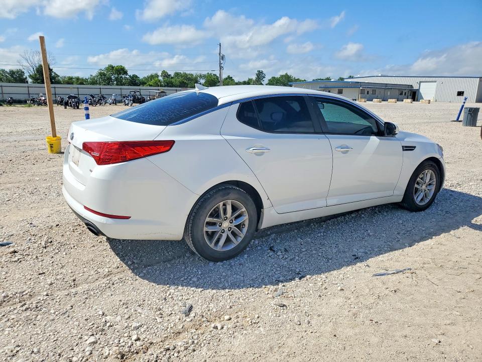 2013 Kia Optima VIN 5XXGM4A73DG249029 COPART salvage auction — SIDE, Tx - Salvage Vehicle Title, sold $600 on 2026-07-09 (photo 3)