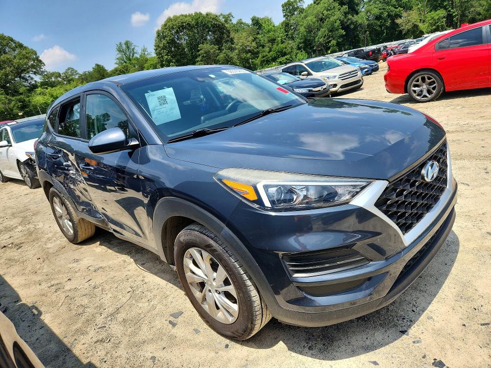 2019 Hyundai Tucson VIN KM8J23A48KU954021 COPART salvage auction — SIDE, Md - Cert Of Salvage > 75% Damage, sold $4,000 on 2026-07-07 (photo 4)