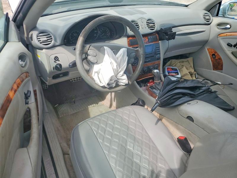 2005 Mercedes-benz Clk-klasse VIN WDBTK65J75F131747 COPART salvage auction — FRONT END, Sc - Cert Of Title-Salvage, sold $300 on 2026-07-20 (photo 8)