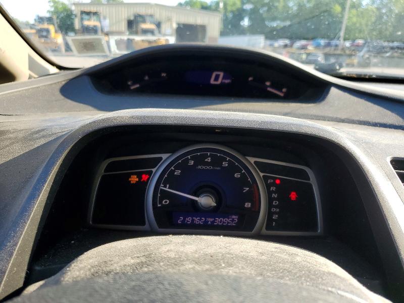 2010 Honda Civic VIN 2HGFA1F84AH555980 COPART salvage auction — NORMAL WEAR, Ny - Certificate Of Title, sold $825 on 2026-07-09 (photo 9)