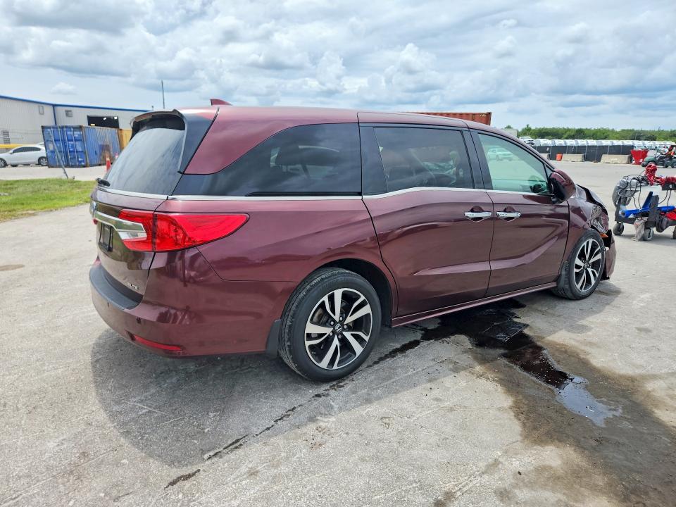 2019 Honda Odyssey VIN 5FNRL6H97KB059975 COPART salvage auction — FRONT END, Fl - Cert Of Title Slvg Rebuildable, sold $6,500 on 2026-07-02 (photo 3)