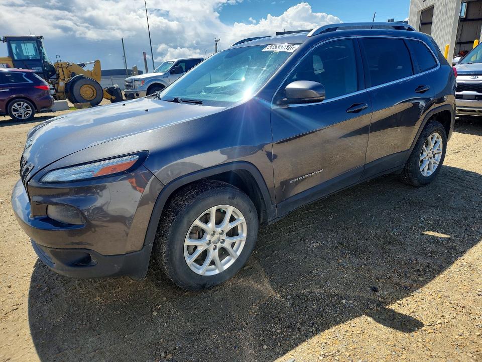2017 Jeep Cherokee VIN 1C4PJMCS9HW521601 COPART salvage auction — FRONT END, Ab - Bos - Salvage, sold $1,000 on 2026-07-02 (photo 1)