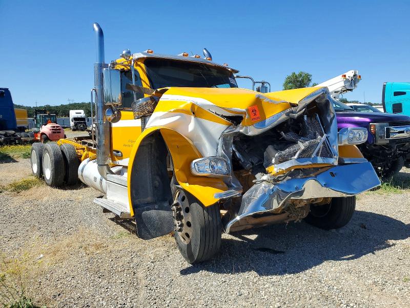 2025 Peterbilt 589 VIN 1XPED49X0SD752129 COPART salvage auction — FRONT END, IN - DIS/DLR/EXP ONLY CLEAN TITLE (P), sold $11,300 on 2026-07-28 (photo 1)