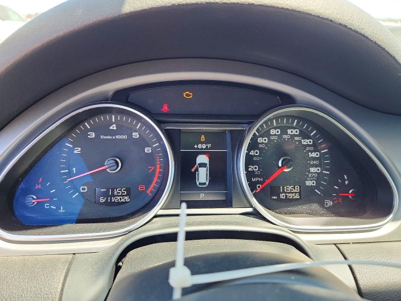 2014 Audi Q7 VIN WA1CGAFEXED019862 COPART salvage auction — FRONT END, UT - SALVAGE CERTIFICATE, sold $1,450 on 2026-07-31 (photo 9)