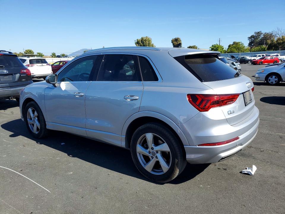 2019 Audi Q3 VIN WA1AECF34K1077356 COPART salvage auction — SIDE, CA - SALVAGE CERTIFICATE, sold $5,800 on 2026-07-15 (photo 2)