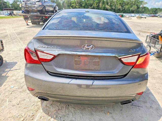 2014 Hyundai Sonata VIN 5NPEC4AB6EH895444 COPART salvage auction — FRONT END, Fl - Certificate Of Title, sold $250 on 2026-07-07 (photo 6)