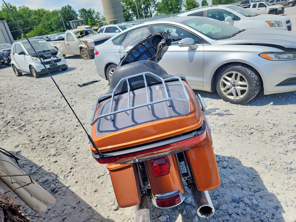 2015 Harley-davidson Electra glide VIN 1HD1KDM18FB650036 COPART salvage auction — FRONT END, Mi - Certificate Of Title, sold $3,800 on 2026-07-09 (photo 4)