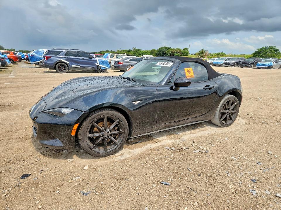 2020 Mazda VIN JM1NDAC72L0414796 COPART salvage auction — FRONT END, Fl - Cert Of Title Slvg Rebuildable, sold $3,050 on 2026-07-07 (photo 1)