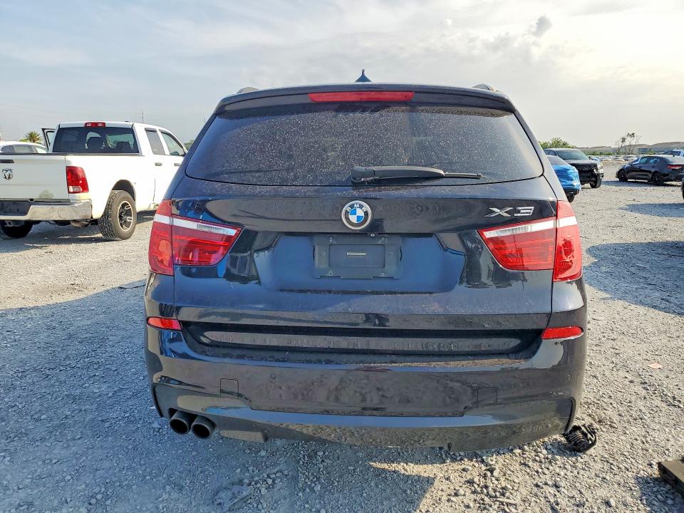 2017 BMW X3 VIN 5UXWX7C37H0U43650 COPART salvage auction — FRONT END, Fl - Cert Of Title Slvg Rebuildable, sold $3,850 on 2026-07-10 (photo 6)