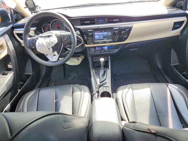 2015 Toyota Corolla VIN 5YFBURHE1FP273870 COPART salvage auction — FRONT END, Ok - Cert Of Title-Salvage, sold $2,700 on 2026-07-10 (photo 8)