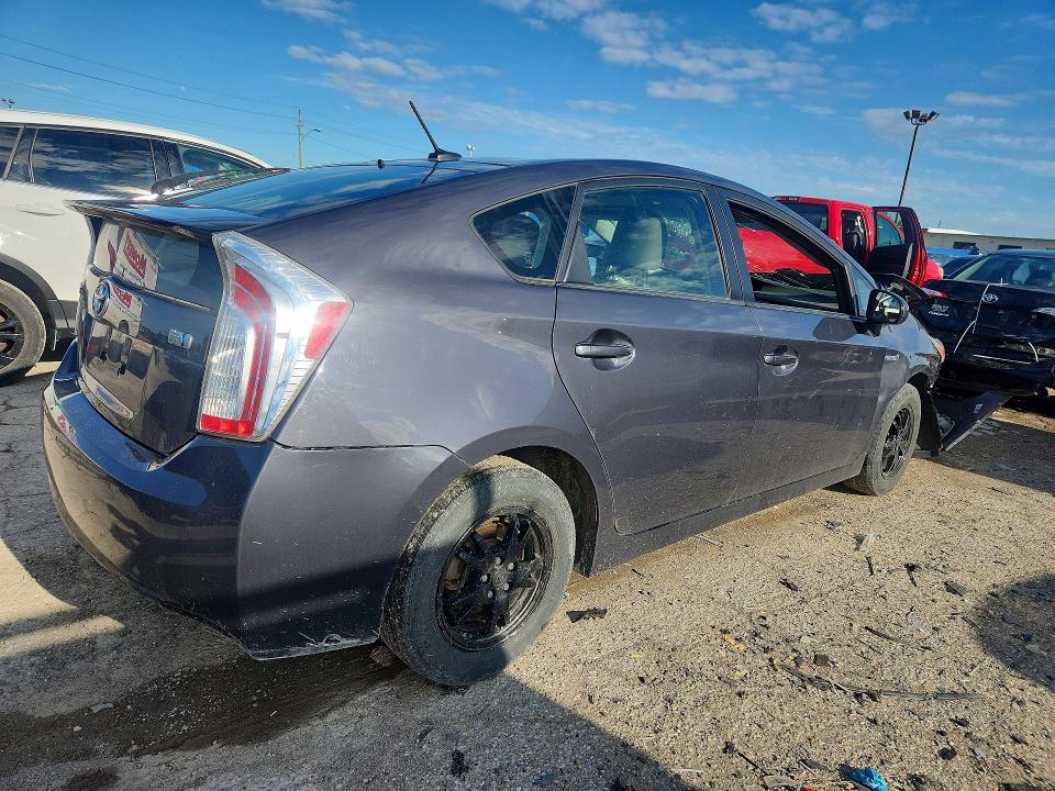 2013 Toyota Prius VIN JTDKN3DU4D5699019 COPART salvage auction — FRONT END, In - Cert Of Title-Salvage Title, sold $475 on 2026-07-17 (photo 3)