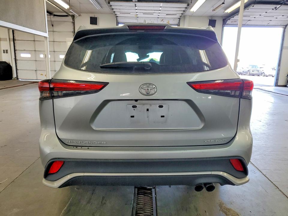 2022 Toyota Highlander VIN 5TDJZRBH5NS219221 COPART salvage auction — FRONT END, Wa - Bill Of Sale, sold $7,500 on 2026-07-06 (photo 6)