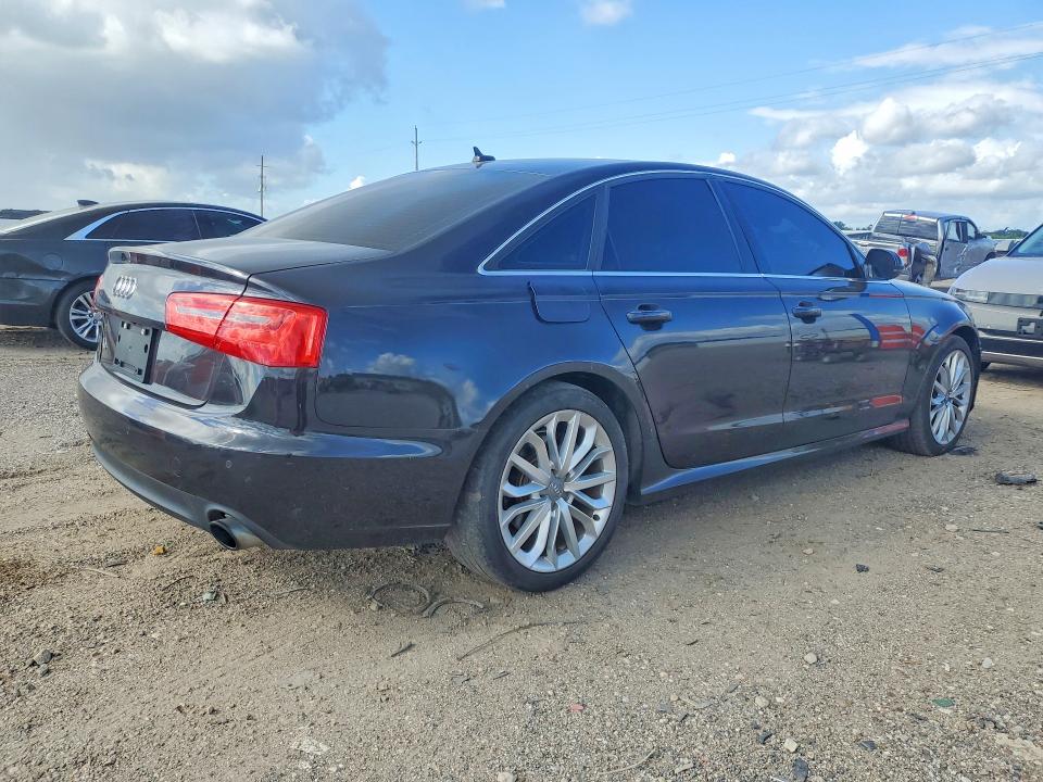 2014 Audi A6 VIN WAUGFAFC2EN111452 COPART salvage auction — MINOR DENT/SCRATCHES, Tx - Certificate Of Title, sold $2,200 on 2026-07-02 (photo 3)