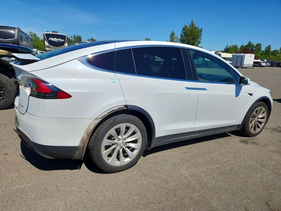 2021 Tesla VIN 5YJXCBE2XMF321630 COPART salvage auction — REAR END, Or - Salvage Title Certificate, sold $18,600 on 2026-07-20 (photo 3)
