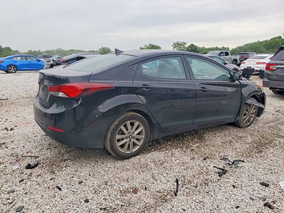 2014 Hyundai VIN KMHDH4AE2EU138498 COPART salvage auction — VANDALISM, Md - Cert Of Salvage > 75% Damage, sold $1,150 on 2026-07-02 (photo 3)