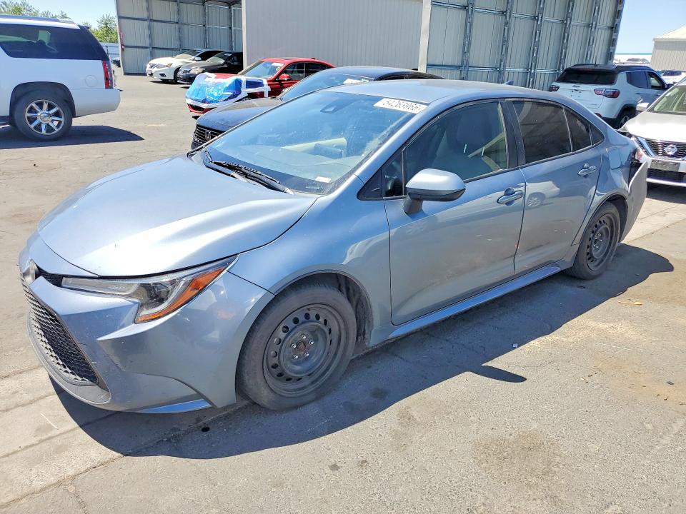 2020 Toyota Corolla VIN JTDEPRAE5LJ087098 COPART salvage auction — REAR END, CA - SALVAGE CERTIFICATE, sold $2,650 on 2026-07-02 (photo 1)