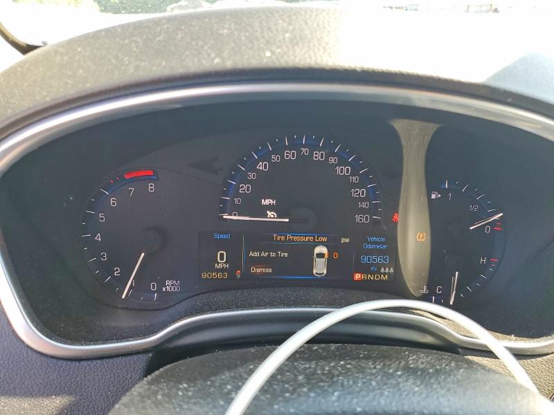 2016 Cadillac Srx VIN 3GYFNEE36GS547539 COPART salvage auction — FRONT END, Ma - Cert Of Title-Reconstrctd Coll, sold $750 on 2026-07-20 (photo 9)
