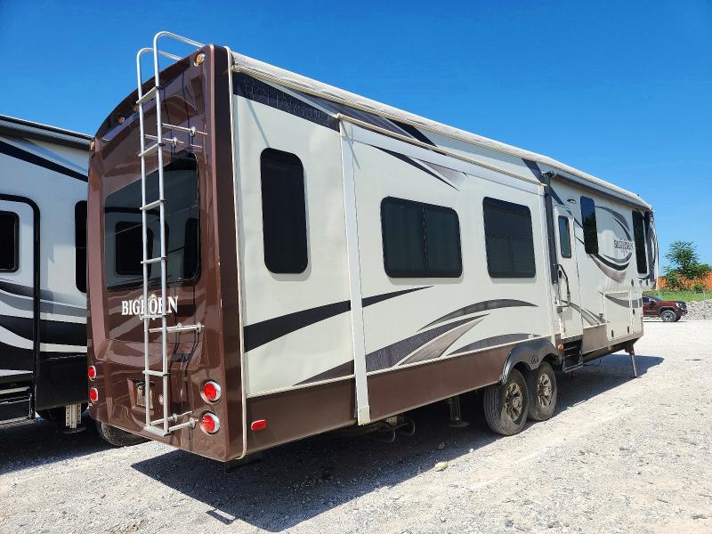 2015 Hear Bighorn VIN 5SFBG3729FE291863 COPART salvage auction — HAIL, AR - CERTIFICATE OF TITLE, sold $6,200 on 2026-07-14 (photo 4)