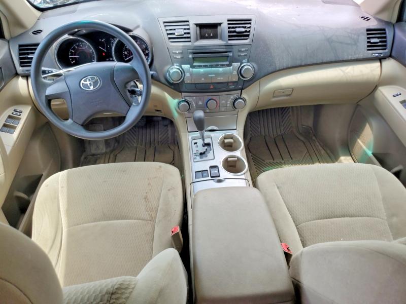 2010 Toyota Highlander VIN 5TDZA3EH6AS003178 COPART salvage auction — FRONT END, Fl - Cert Of Title Slvg Rebuildable, sold $2,550 on 2026-07-14 (photo 8)