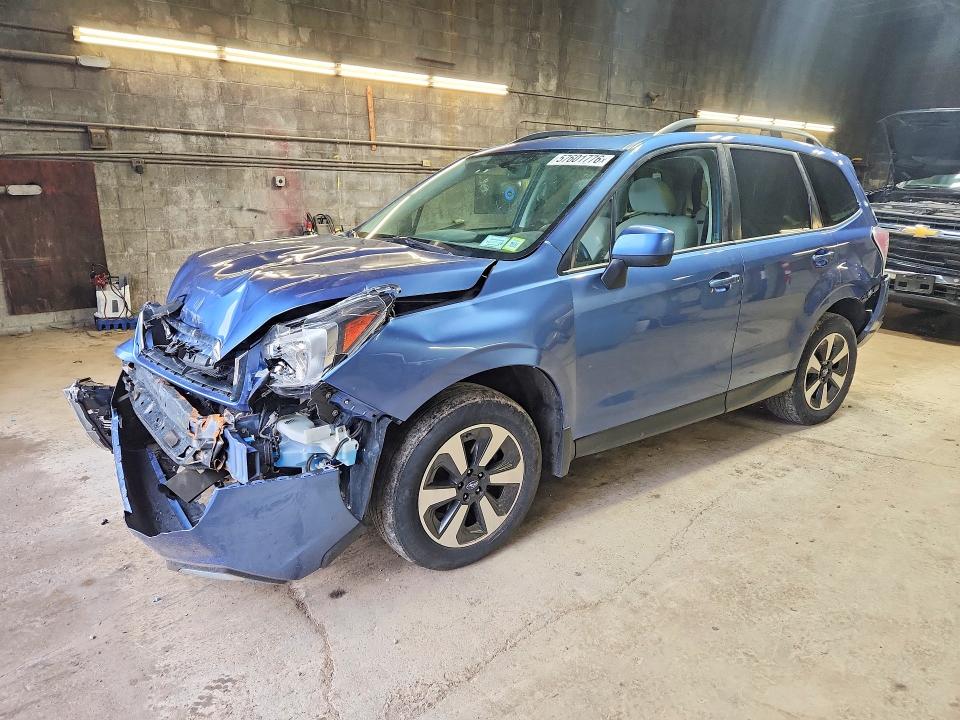 2017 Subaru VIN JF2SJAEC6HH481420 COPART salvage auction — FRONT END, Ny - Mv-907A Salvage Certificate, sold $125 on 2026-07-13 (photo 1)