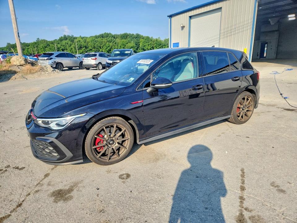 2023 Volkswagen Gti VIN WVW2A7CD8PW151124 COPART salvage auction — FRONT END, Ma - Cert Of Title-Salvage, sold $9,100 on 2026-08-06 (photo 1)