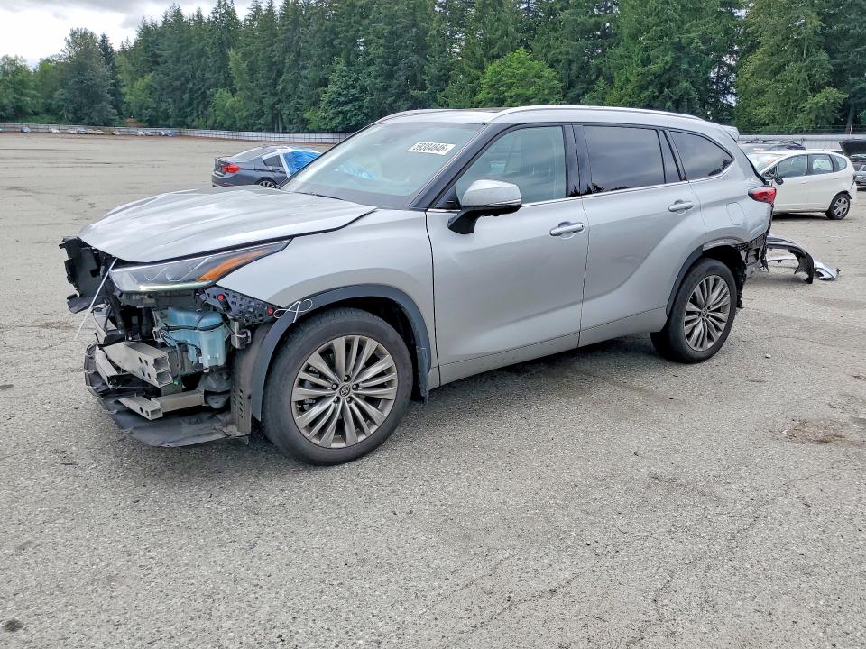 2023 Toyota Highlander VIN 5TDKDRBH0PS014637 COPART salvage auction — FRONT END, Wa - Bill Of Sale, sold $60 on 2026-07-20 (photo 1)