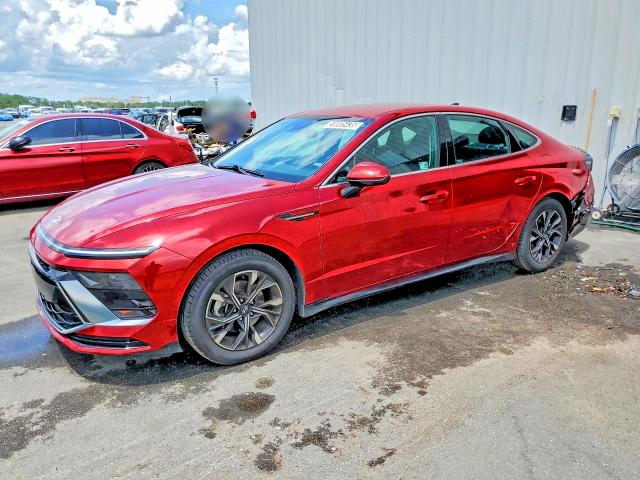 2025 Hyundai Sonata VIN KMHL64JA7SA450070 COPART salvage auction — REAR END, FL - CERTIFICATE OF TITLE (P), sold $12,100 on 2026-07-15 (photo 1)