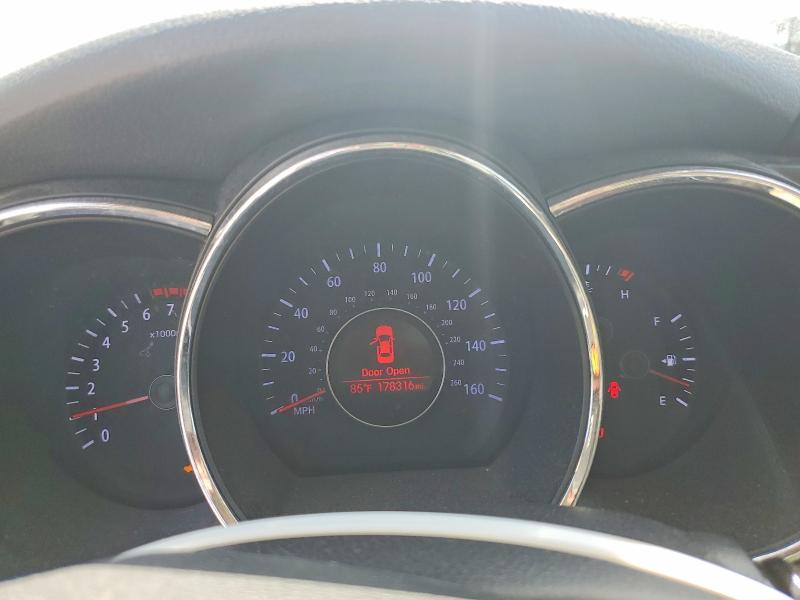 2013 Kia VIN KNAGM4A70D5392229 COPART salvage auction — REAR END, OH - CERT OF TITLE-SALVAGE, sold $475 on 2026-07-24 (photo 9)
