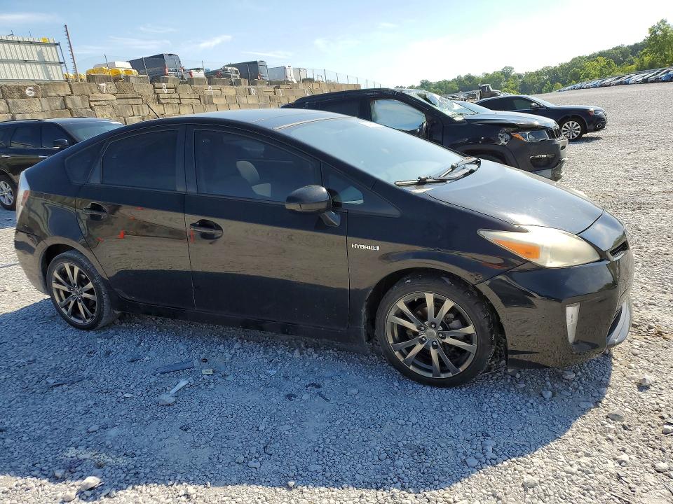 2014 Toyota Prius VIN JTDKN3DU7E1775423 COPART salvage auction — MINOR DENT/SCRATCHES, Ky - Certificate Of Title, sold $1,800 on 2026-07-24 (photo 4)