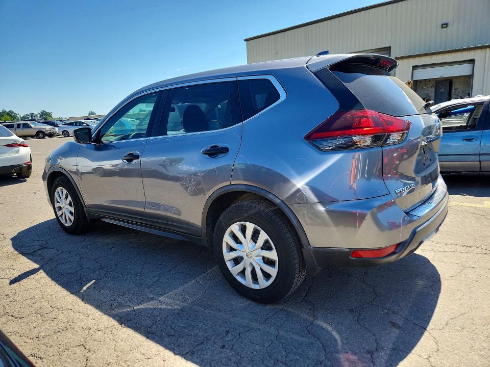 2018 Nissan Rogue VIN KNMAT2MTXJP619239 COPART salvage auction — FRONT END, Or - Salvage Title Certificate, sold $125 on 2026-07-27 (photo 2)