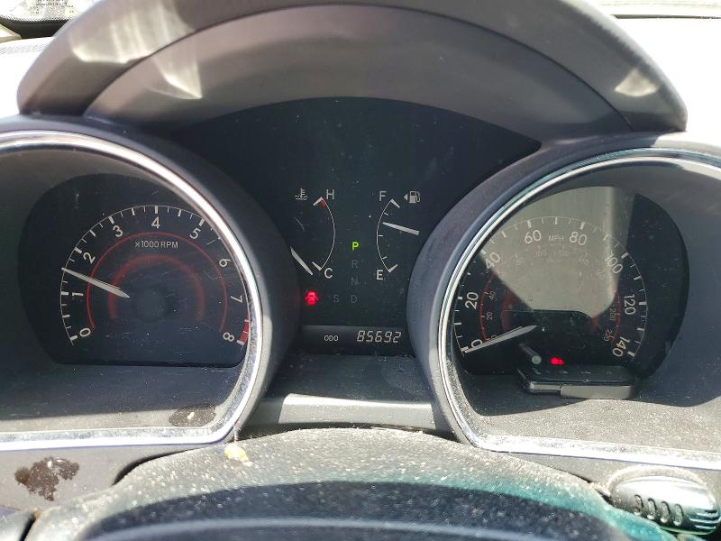 2012 Toyota VIN 5TDZA3EH7CS030702 COPART salvage auction — FRONT END, Ca - Salvage Certificate, sold $3,400 on 2026-07-30 (photo 9)