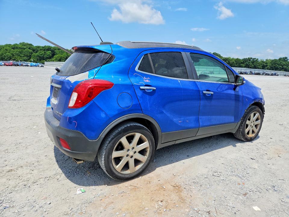 2016 Buick Encore VIN KL4CJBSB2GB567842 COPART salvage auction — FRONT END, Nc - Salvage Certificate Of Title, sold $775 on 2026-07-08 (photo 3)