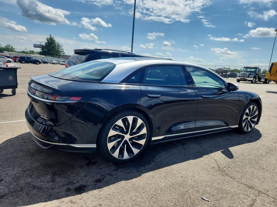2022 Lucid VIN 50EA1GBA1NA005267 COPART salvage auction — MINOR DENT/SCRATCHES, Oh - Cert Of Title-Salvage, sold $14,100 on 2026-07-29 (photo 3)