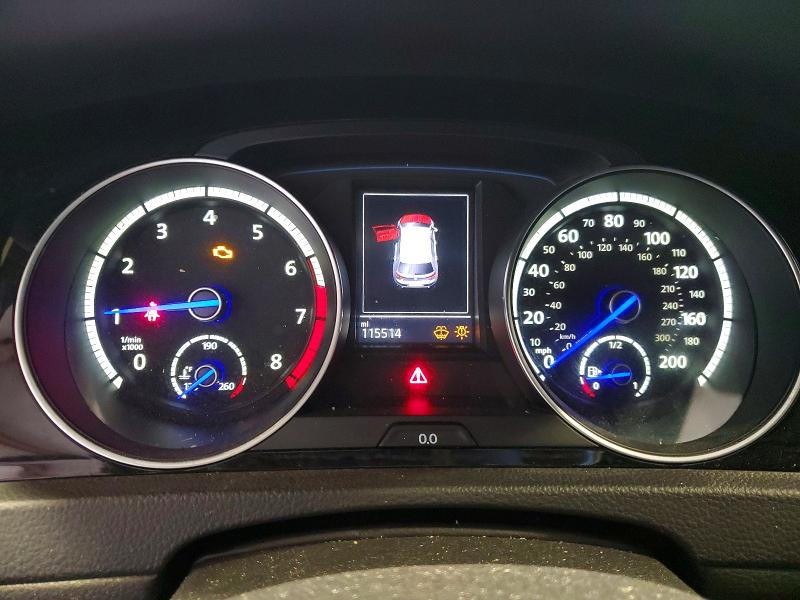 2015 Volkswagen Golf VIN WVWLF7AU1FW207640 COPART salvage auction — FRONT END, Pa - Certificate Of Salvage, sold $5,400 on 2026-07-17 (photo 9)
