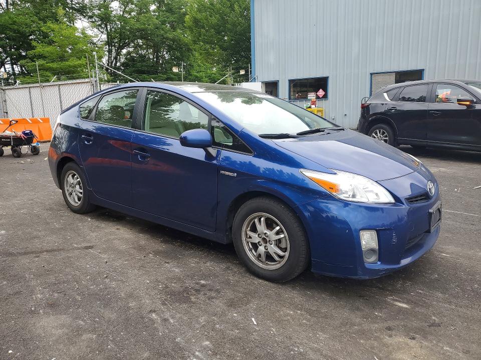 2010 Toyota Prius VIN JTDKN3DU0A0159286 COPART salvage auction — SIDE, OR - SALVAGE TITLE CERTIFICATE, sold $1,050 on 2026-07-27 (photo 4)