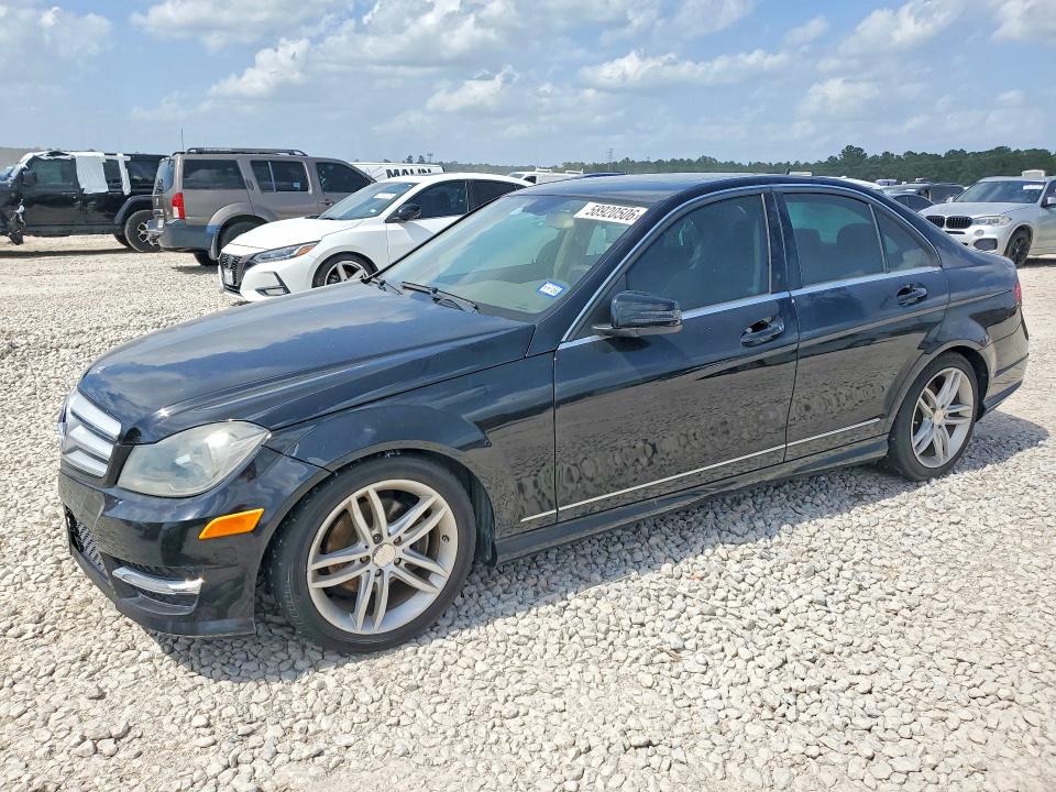 2013 Mercedes-benz C-klasse VIN WDDGF4HB2DA769924 COPART salvage auction — MECHANICAL, Tx - Certificate Of Title, sold $700 on 2026-07-10 (photo 1)