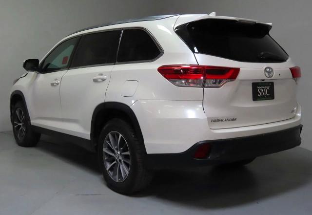 2019 Toyota Highlander VIN 5TDKZRFH2KS562546 COPART salvage auction — ALL OVER, Ca - Salvage Certificate (P), sold $9,700 on 2026-07-07 (photo 4)