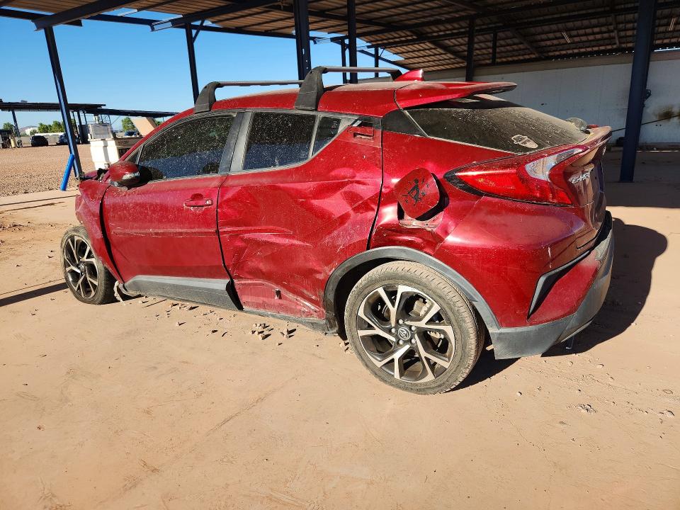 2019 Toyota C-hr VIN JTNKHMBX5K1023401 COPART salvage auction — FRONT END, Az - Cert Of Title - Salvage, sold $2,000 on 2026-07-02 (photo 2)