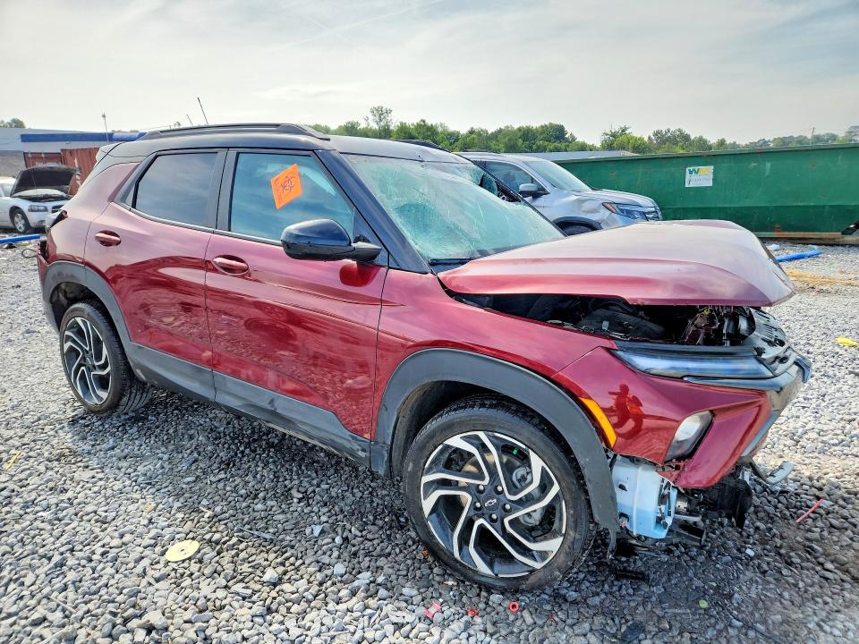 2025 Chevrolet Trailblazer VIN KL79MTSL4SB044950 COPART salvage auction — ROLLOVER, Al - Cert Of Title-Salvage Title, sold $150 on 2026-07-28 (photo 4)