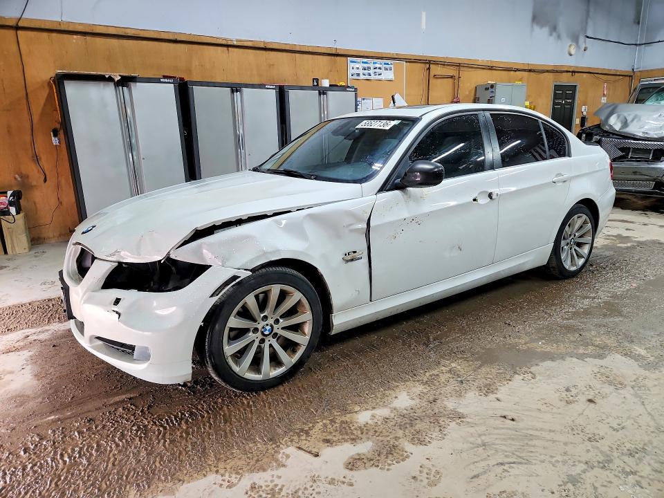 2011 BMW 3er VIN WBAPK5C56BA662186 COPART salvage auction — FRONT END, Mi - Certificate Of Title, sold $60 on 2026-07-22 (photo 1)