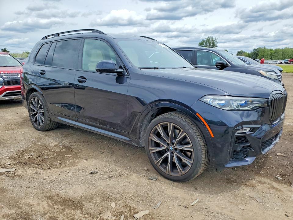 2022 BMW VIN 5UXCX6C05N9K37365 COPART salvage auction — HAIL, Oh - Cert Of Title-Salvage, sold $29,250 on 2026-07-16 (photo 4)