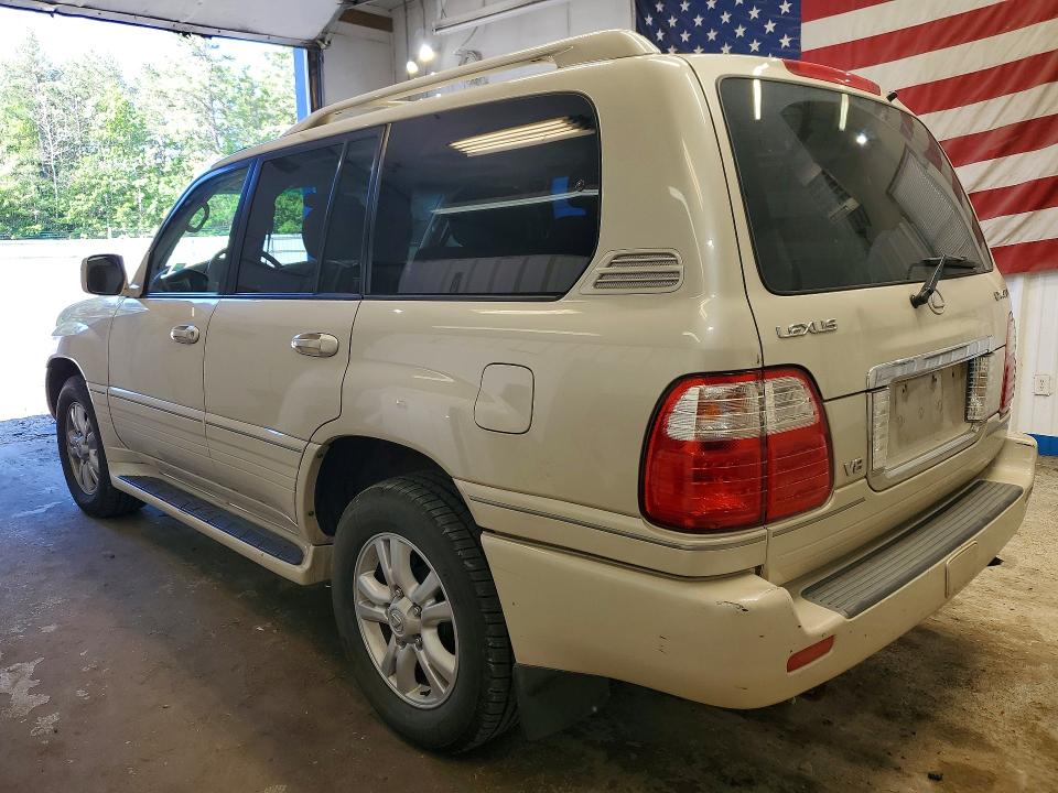 2004 Lexus Lx 470 VIN JTJHT00W543545448 COPART salvage auction — SIDE, Me - Cert Of Title-Salvage Collisio, sold $5,100 on 2026-07-16 (photo 2)