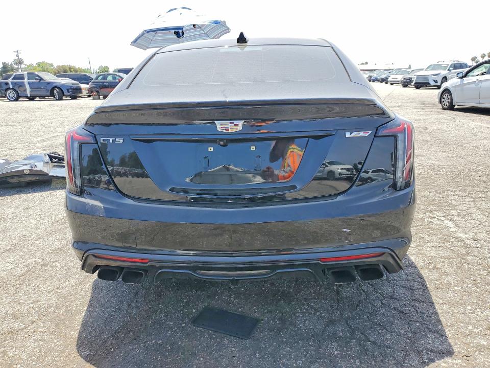 2022 Cadillac Ct5 VIN 1G6D35R61N0810406 COPART salvage auction — SIDE, CA - SALVAGE CERTIFICATE, sold $35,250 on 2026-07-28 (photo 6)