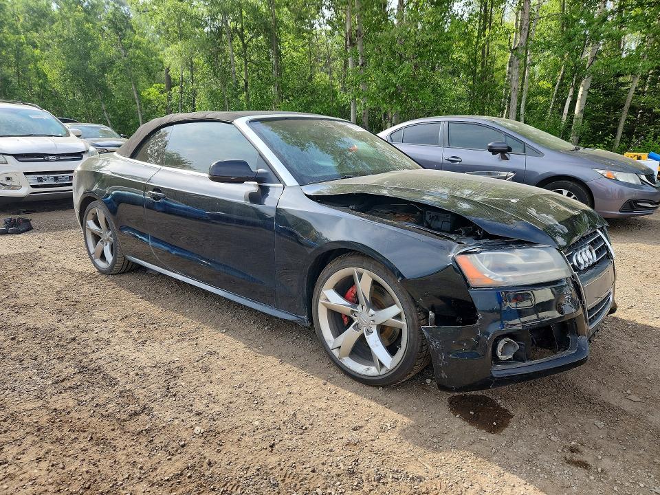 2011 Audi A5 VIN WAUMFBFHXBN008991 COPART salvage auction — FRONT END, ON - PERMIT SALVAGE, sold $700 on 2026-07-16 (photo 4)