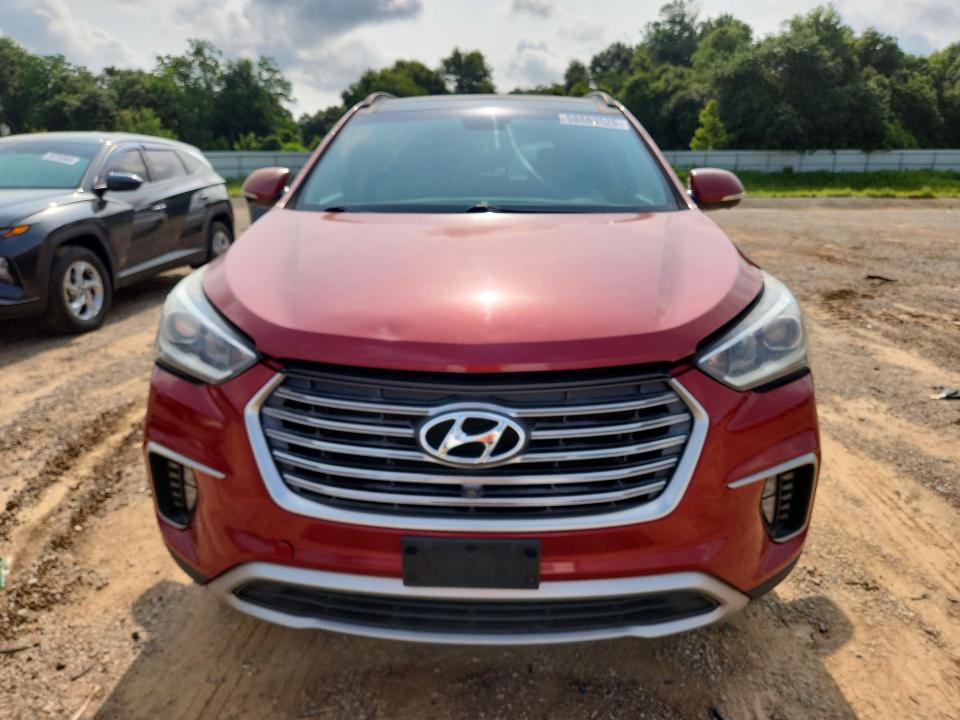 2017 Hyundai Santa fe VIN KM8SRDHFXHU220034 COPART salvage auction — FRONT END, Fl - Certificate Of Title (P), sold $4,700 on 2026-07-09 (photo 5)