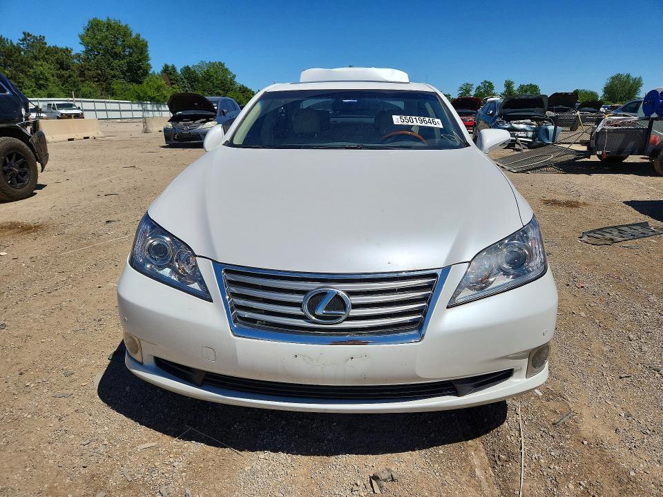 2011 Lexus ES VIN JTHBK1EG9B2432512 COPART salvage auction — REAR END, Il - Salvage Certificate, sold $2,650 on 2026-07-07 (photo 5)